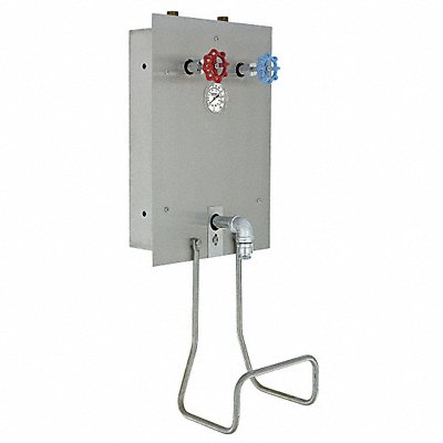 LEONARD VALVE CW75VBD Hose Station 3/4 In 6 gpm Chrome