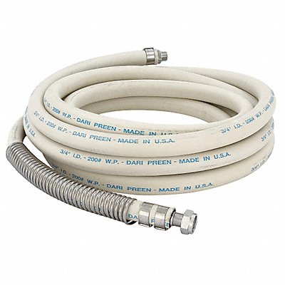 LEONARD VALVE 25HDH Hose 3/4 EPDM/Steel 25 Ft L