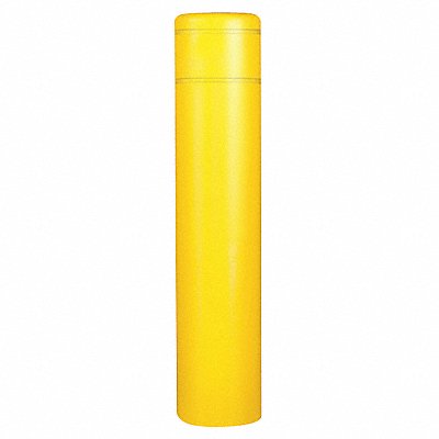 GRAINGER 4502YN Bollard Cover Yellow 13 2/5 in Dia