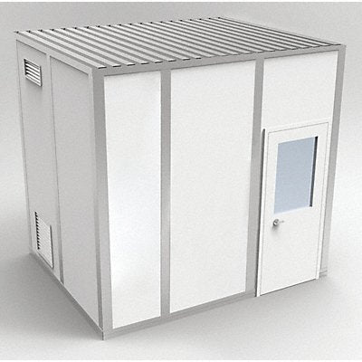 PORTA-FAB 8CR810 Modular Cleanroom 8.4 ftx10.1 ftx10.4 ft