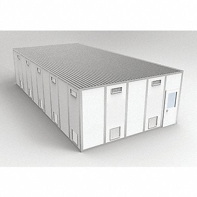PORTA-FAB 8CR2040 Modular Cleanroom 20.4 ftx10.1 ftx40.4 ft