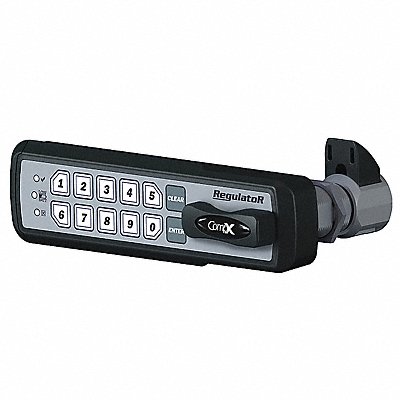COMPX REGULATOR REGSL3BLK Electronic Keyless Lock Black LH