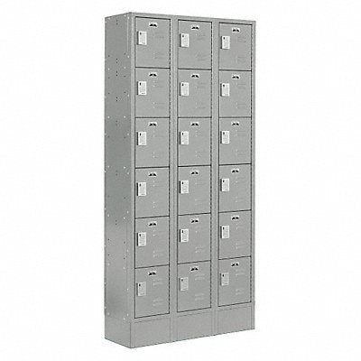 LOCKUP LUPE3W6TLV1S0231A Bx Locker 6x3Locker Grey 82 x36 x18 Assm
