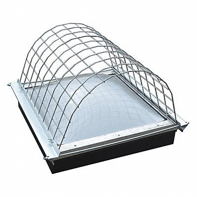 GARLOCK SAFETY SYSTEMS 3013143636 Domed Skylight Guard Grey 440 lb