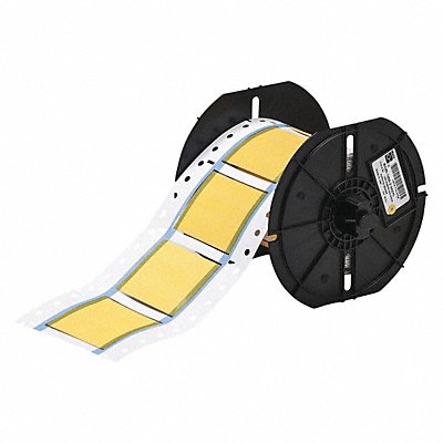 BRADY B3310002342YL Wire Marking Sleeves Yellow 0.333in.Min.
