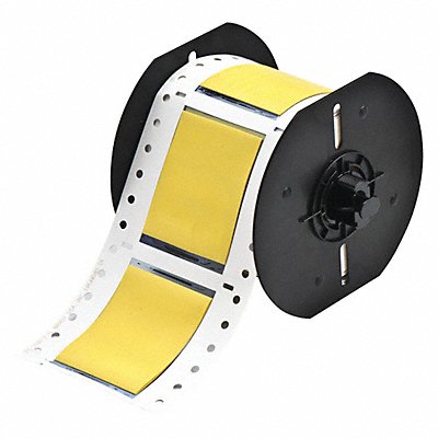 BRADY B3315002342YL Wire Marking Sleeves Yellow 0.5 in Min