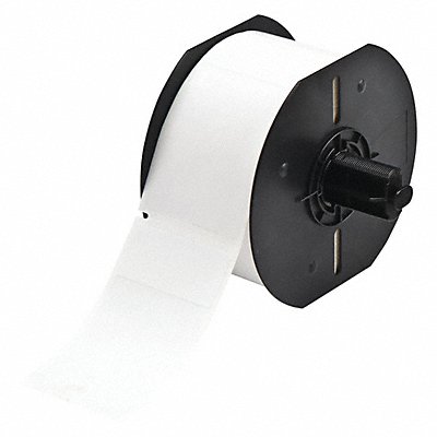 BRADY B3327427 Label White/Clear 400 per Roll 2.000inW