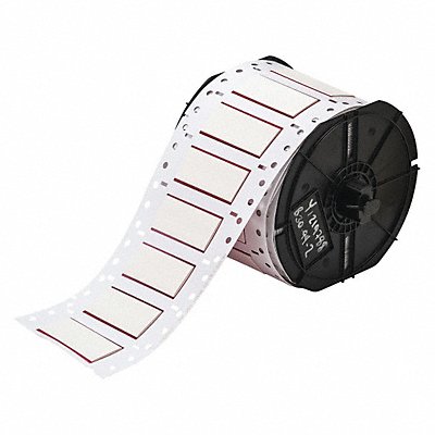 BRADY B3350027642 Wire Marking Sleeves White 0.25 in Min