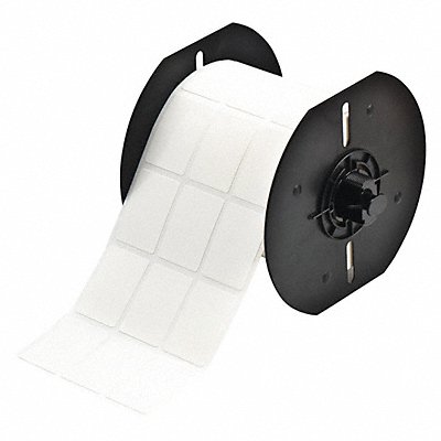 BRADY B3389498 Label White 1.437 in H 1.000 in W