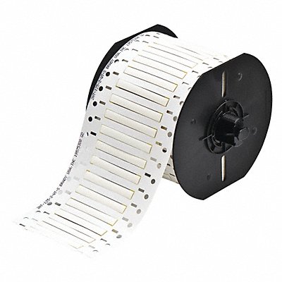 BRADY B33D1252345 Wire Marking Sleeves White 0.063 in.Min.
