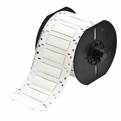 BRADY B33D3752345 Wire Marking Sleeves White 0.646 in H