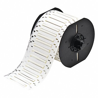 BRADY B33D942345 Wire Marking Sleeves White 0.031 in.Min.