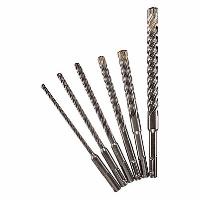 MILWAUKEE 48207499 Hammer Drill Bit Set 6 Pieces SDS Plus