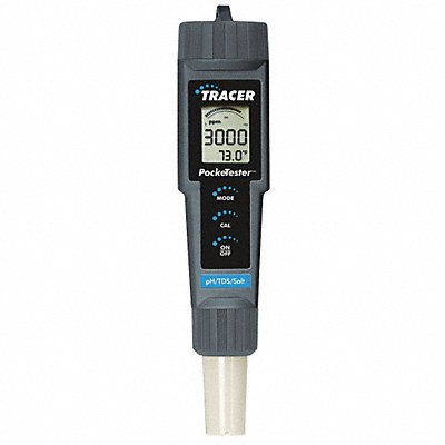 LAMOTTE 1766 pH/TDS/Salt Meter (4)CR2032 Batteries