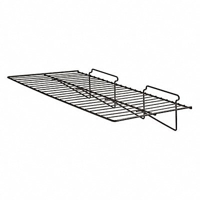 ECONOCO EBL2412 Slatwall Merch Shlf Steel Load Capacity 10lb PK6