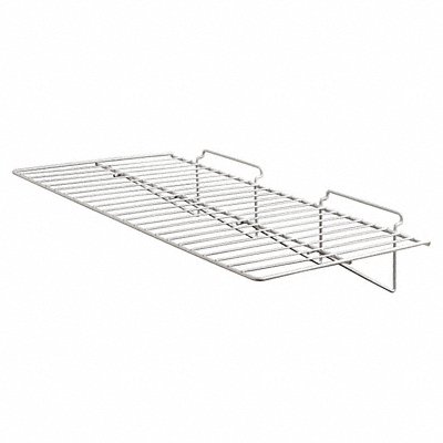 ECONOCO EWH2412 Slatwall Merch Shlf Steel Load Capacity 10lb PK6