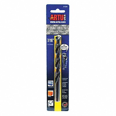 ARTU 1354 Jobber Bit 7/16 in Cobalt Steel