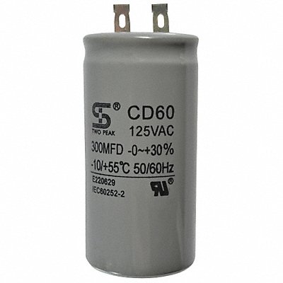 DAYTON TT3811201G Capacitor 300uF/125v