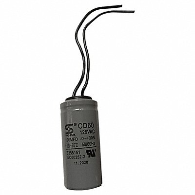 DAYTON TT3211602G Capacitor 100uf/125v