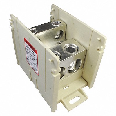 BURNDY BDBLCS6R1 Power Distribution Block Al/Cu 600V AC/DC