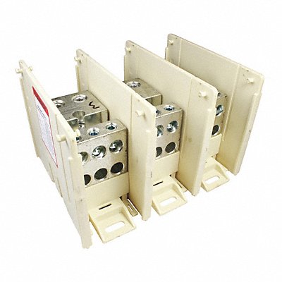 BURNDY BDBMCS2F3 Power Distribution Block Al/Cu 600V AC/DC
