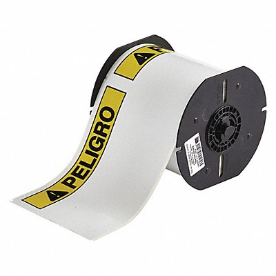BRADY B3025595PEL Label Cartridge Red/White 175 Per Roll