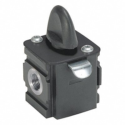 WILKERSON V4002B000B Lock Out Ball Valve 1/4 in NPT 45 cfm