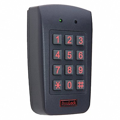 DYNALOCK 7400 Access Keypad Plastic Blue 4in. Hx3in. W