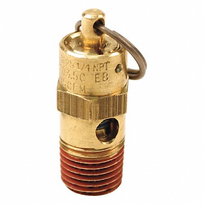 CONTROL DEVICES ST251A100 Air Safety Valve 1/4 Inlet 100 psi