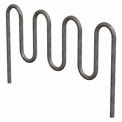 MADRAX QSH369IGG Bike Rack Silver Color 9 Cap. 3 W
