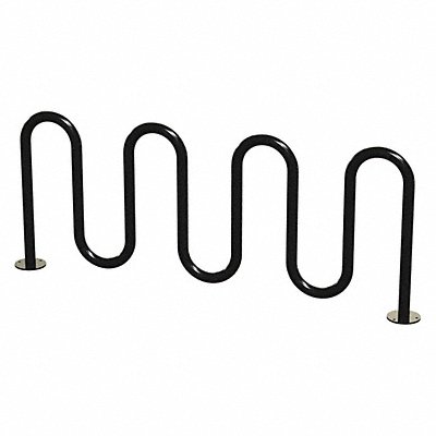 MADRAX QSH369SFB Bike Rack Black Color 9 Cap. 3 W