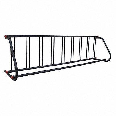 GRAINGER 45MK37 Bike Rack Black Color 9 Cap. 32 W