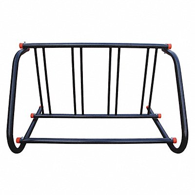 GRAINGER 45MK35 Bike Rack Black Color 4 Cap. 32 W