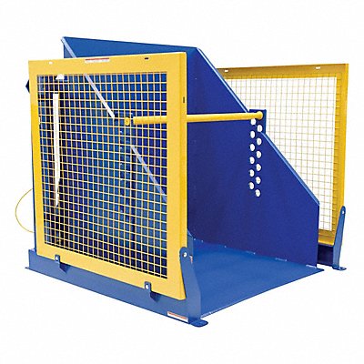 VESTIL HBD248 Box Dumper 48 in H 2000 lb Steel 2 HP