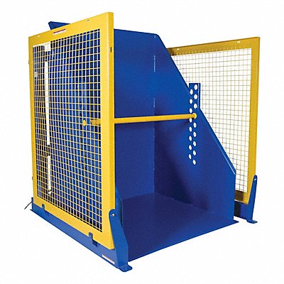 VESTIL HBD260 Box Dumper 60 in H 2000 lb Steel 2 HP