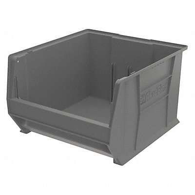 AKRO-MILS 30283GREY F9073 Super Size Bin Grey Plastic 12 in