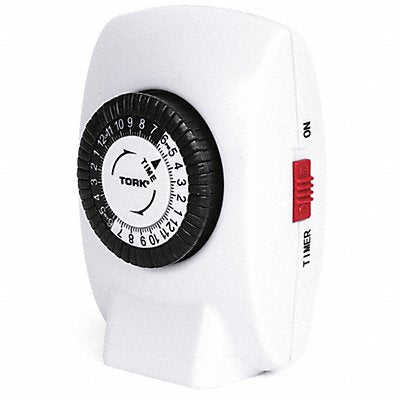 TORK 402B Plug-In Timer 24 hr White