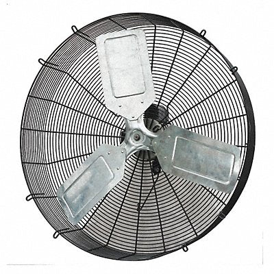 DAYTON 45MX72 GrdMntd Ext Fan 30In Bl Galvanised Steel 115V