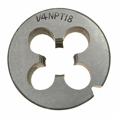 WESTWARD CCT106015 Alloy Steel Die 1/4-18 NPT Westward