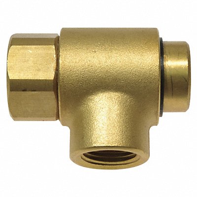 SPEEDAIRE TT4UKX51G Swivel 90 Deg Steel 3/8 in FNPT Inlet
