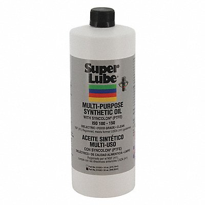 SUPER LUBE 51030 Multi-Purpose PTFE Oil Bottle 1 qt.