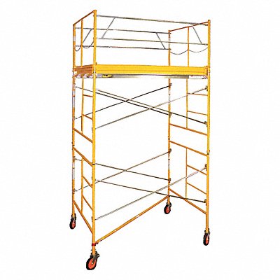 BIL-JAX 6004C10X10RT Scaffold Tower 11 ft H 2000 lb.