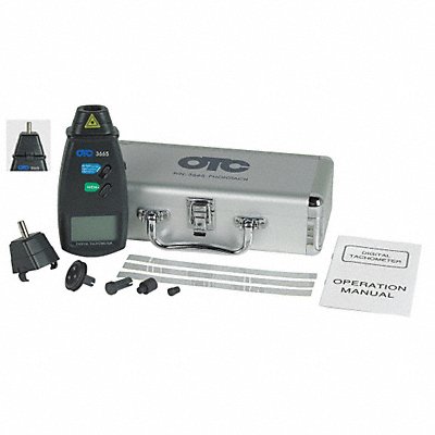 OTC 3665 Tachometer +/-0.2% RPM Acc LCD