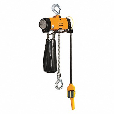 HARRINGTON TCL6000P215 Air Chain Hoist Pendant 10 000 lb 15 ft
