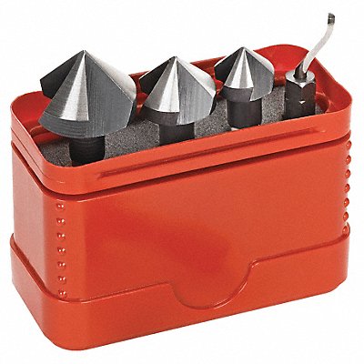 SHAVIV 15400031 Deburring Tool Set High Speed Steel