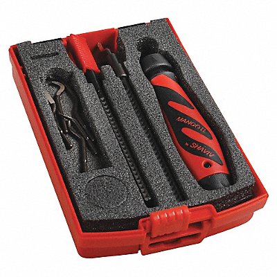 SHAVIV 15400036 Deburring Tool Set Plastic Hi Speed Stl.