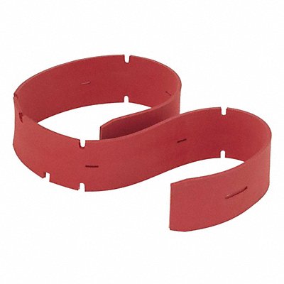 NOBLES 1203953 Rear Squeegee Blade 19 5/8 in L Red