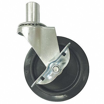 WESTWARD TT10A013SSG Swivel Poly Vinyl Castor with Brake 4x1