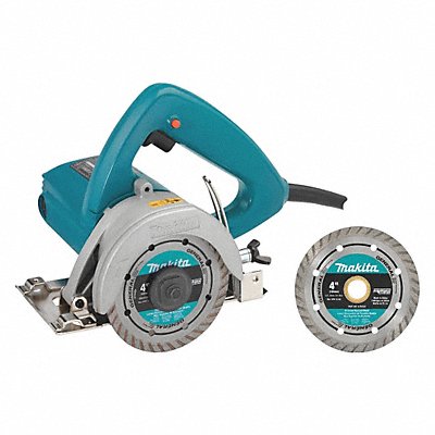MAKITA 4100NHX1 Masonry Saw Dry 4-3/8 in Blade Dia
