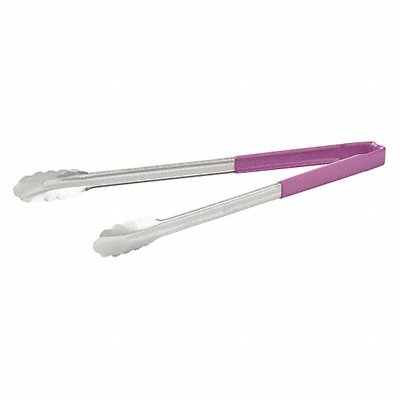 VOLLRATH 4781680 Utility Tong Purple 16 in Overall L